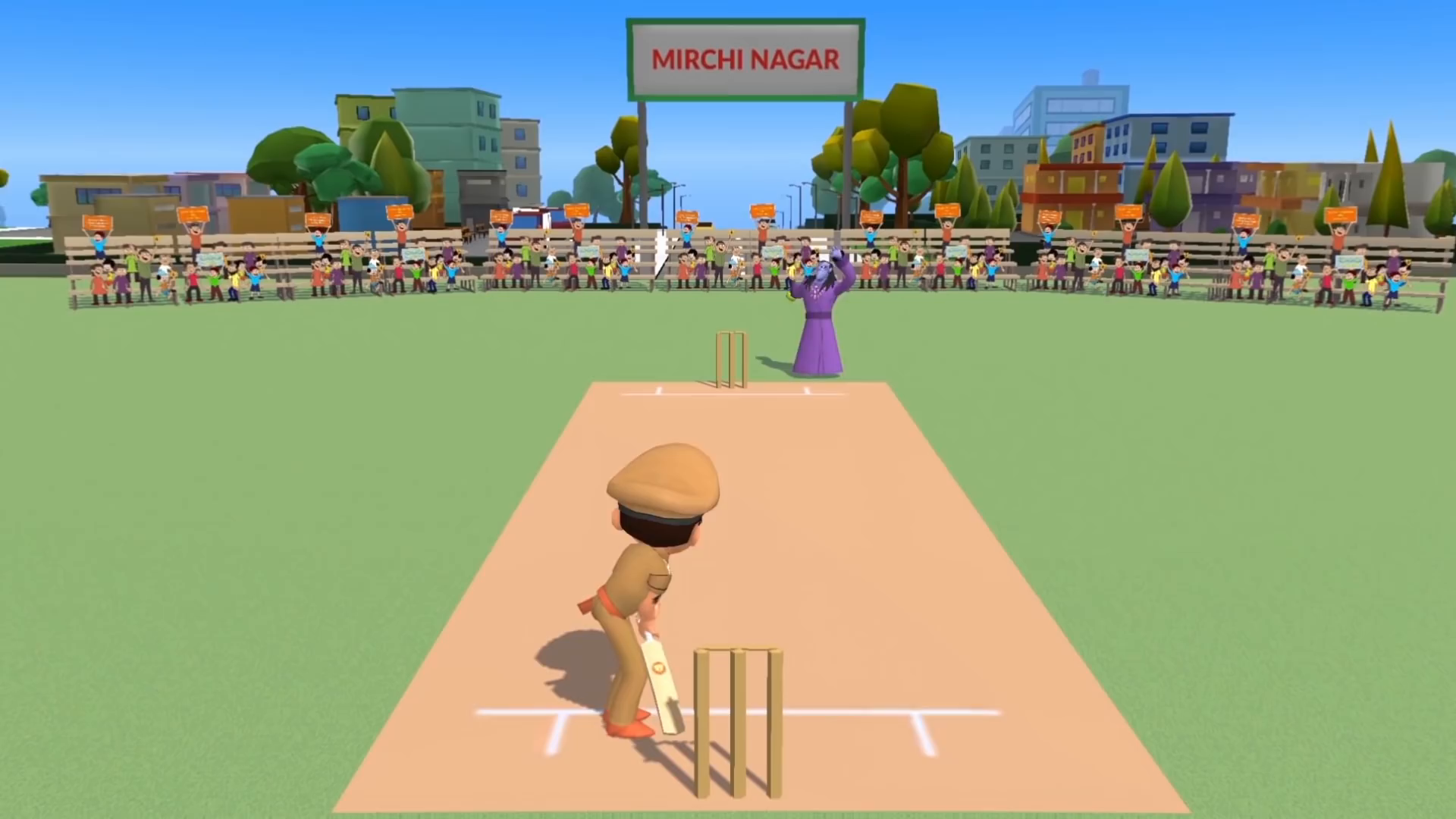 Captura de Tela do Vídeo de Little Singham Cricket