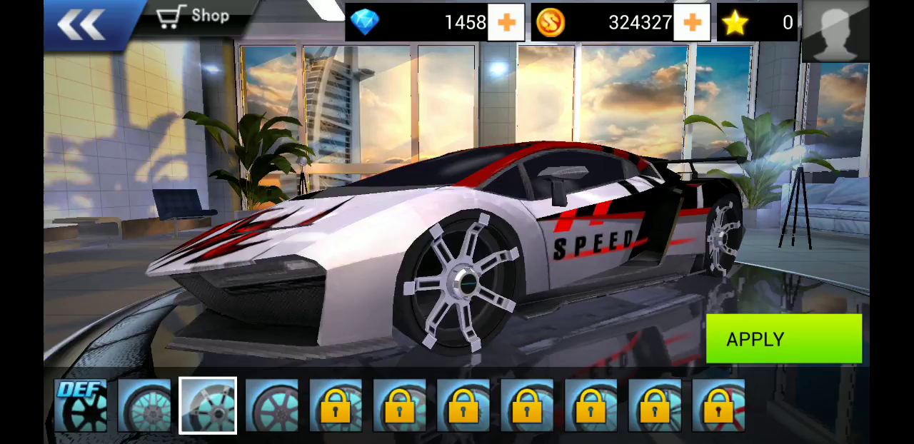 Screenshot of the video of Car Racing 3D