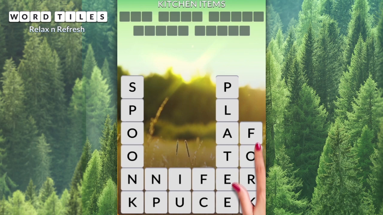 Screenshot of the video of Word Tiles: Relax n Refresh