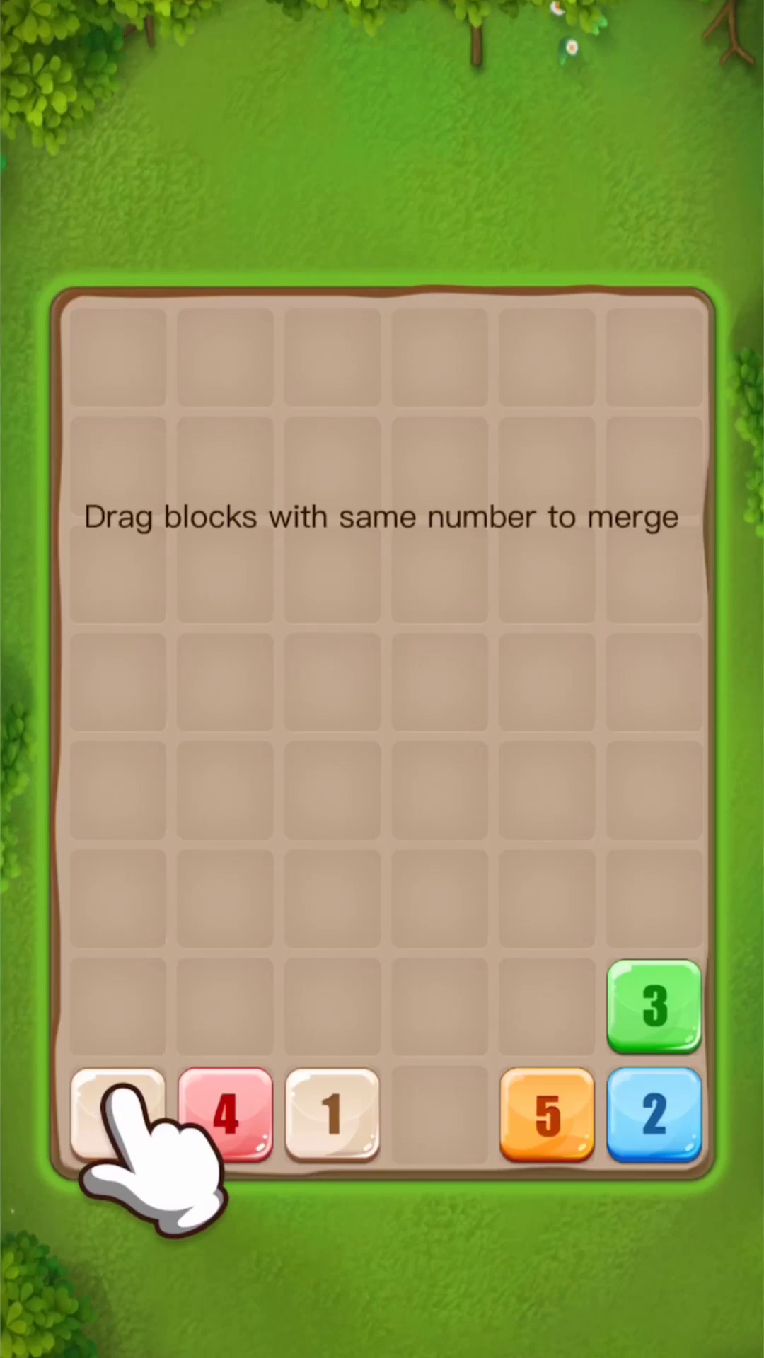 Screenshot of the video of Merge Blocks!