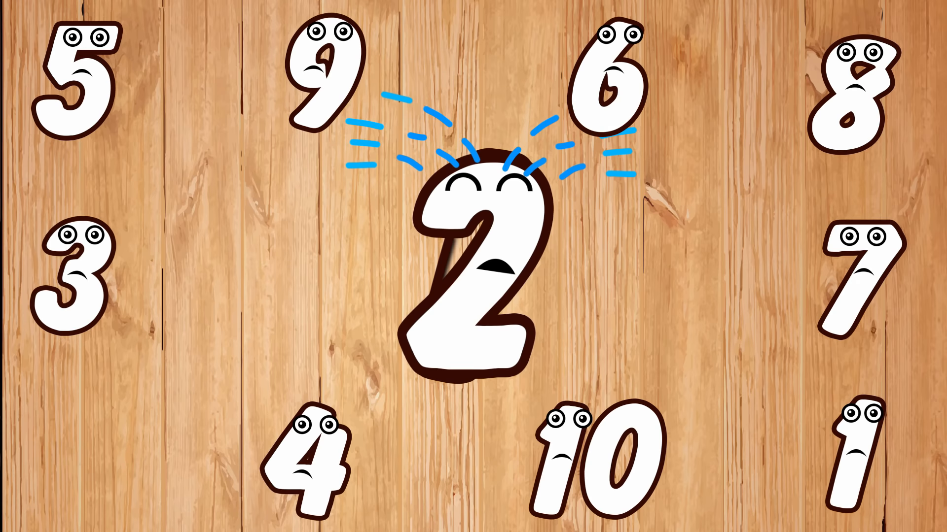 Wrong Wooden Slots with Crying Numbers 1 to 10 的影片截圖