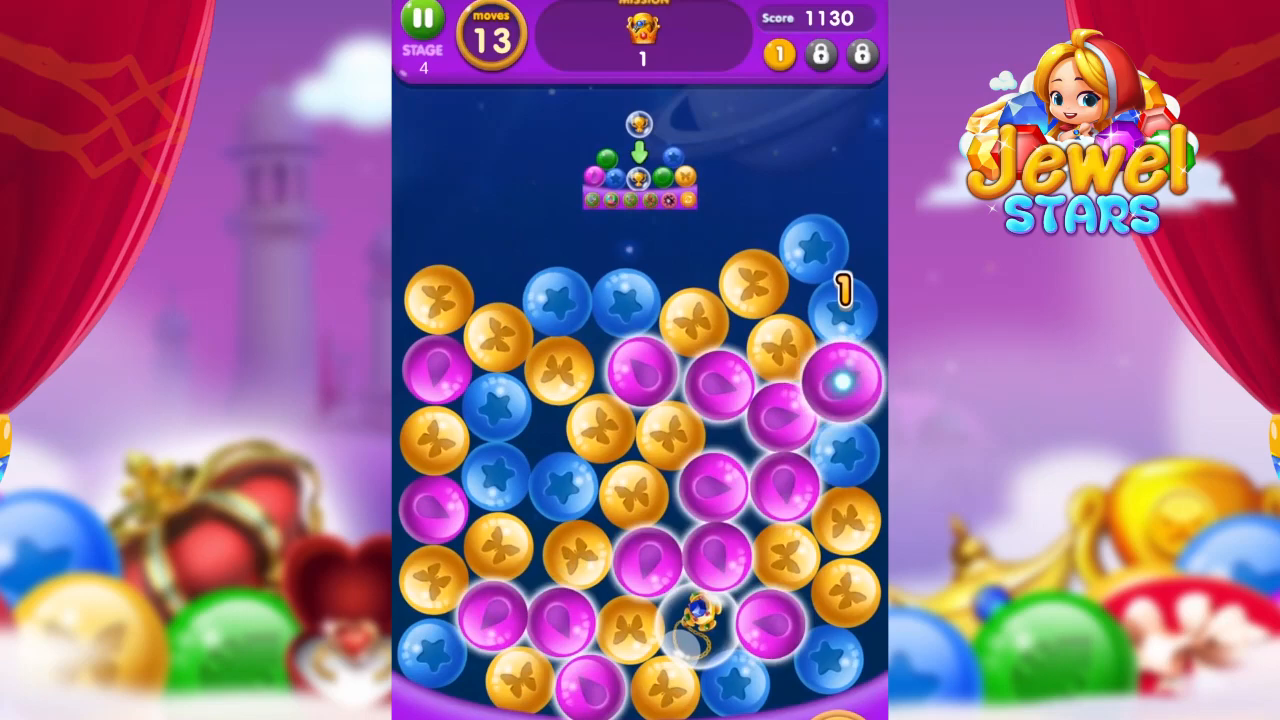 Screenshot of the video of Jewel Stars-Link Puzzle Game