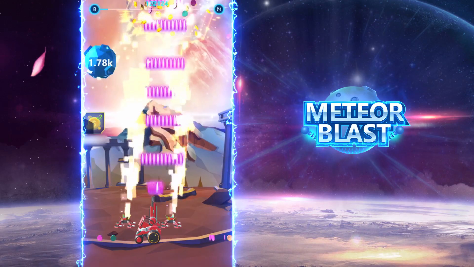 Screenshot of the video of Meteor Blast -Space Shooter