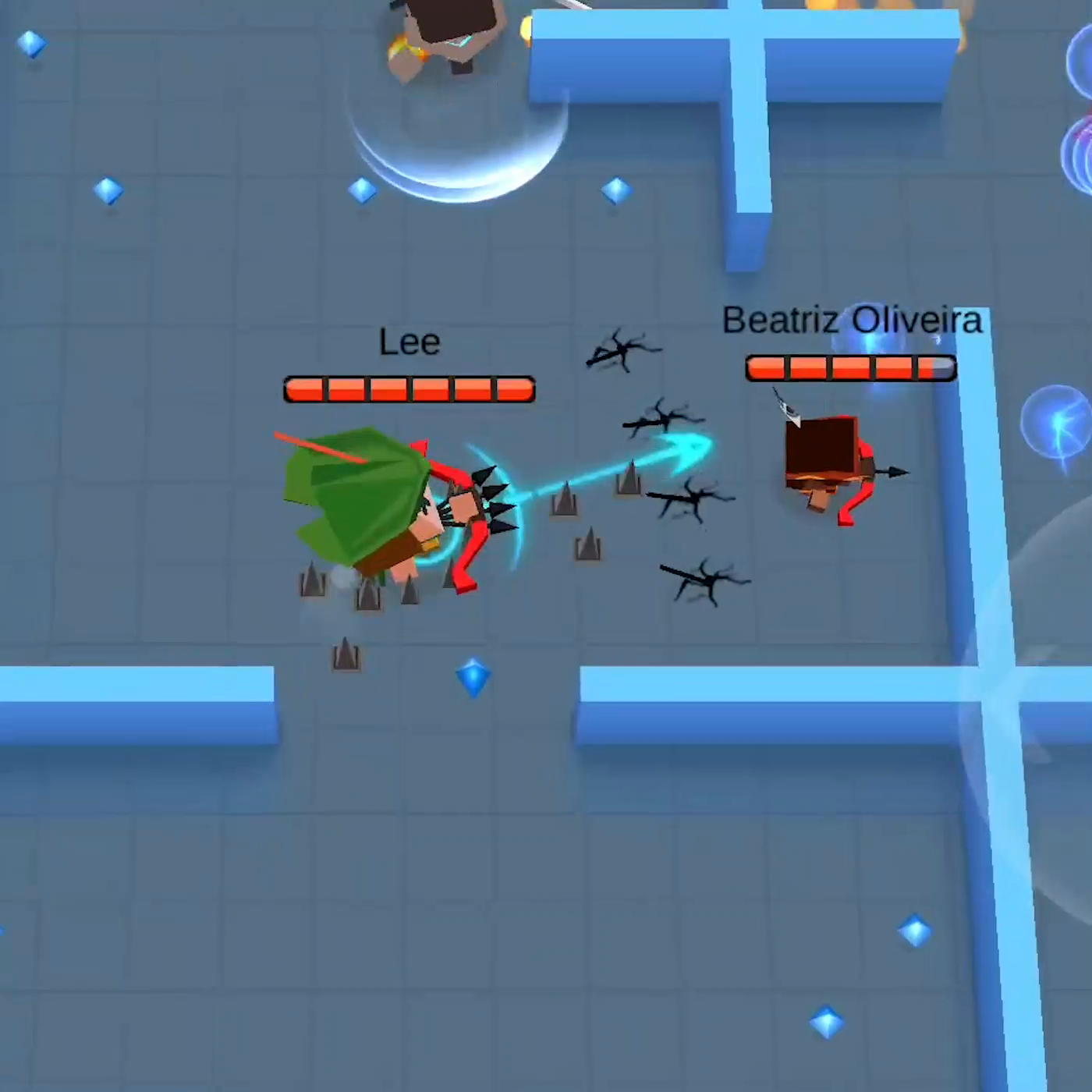Screenshot of the video of Arrow.io