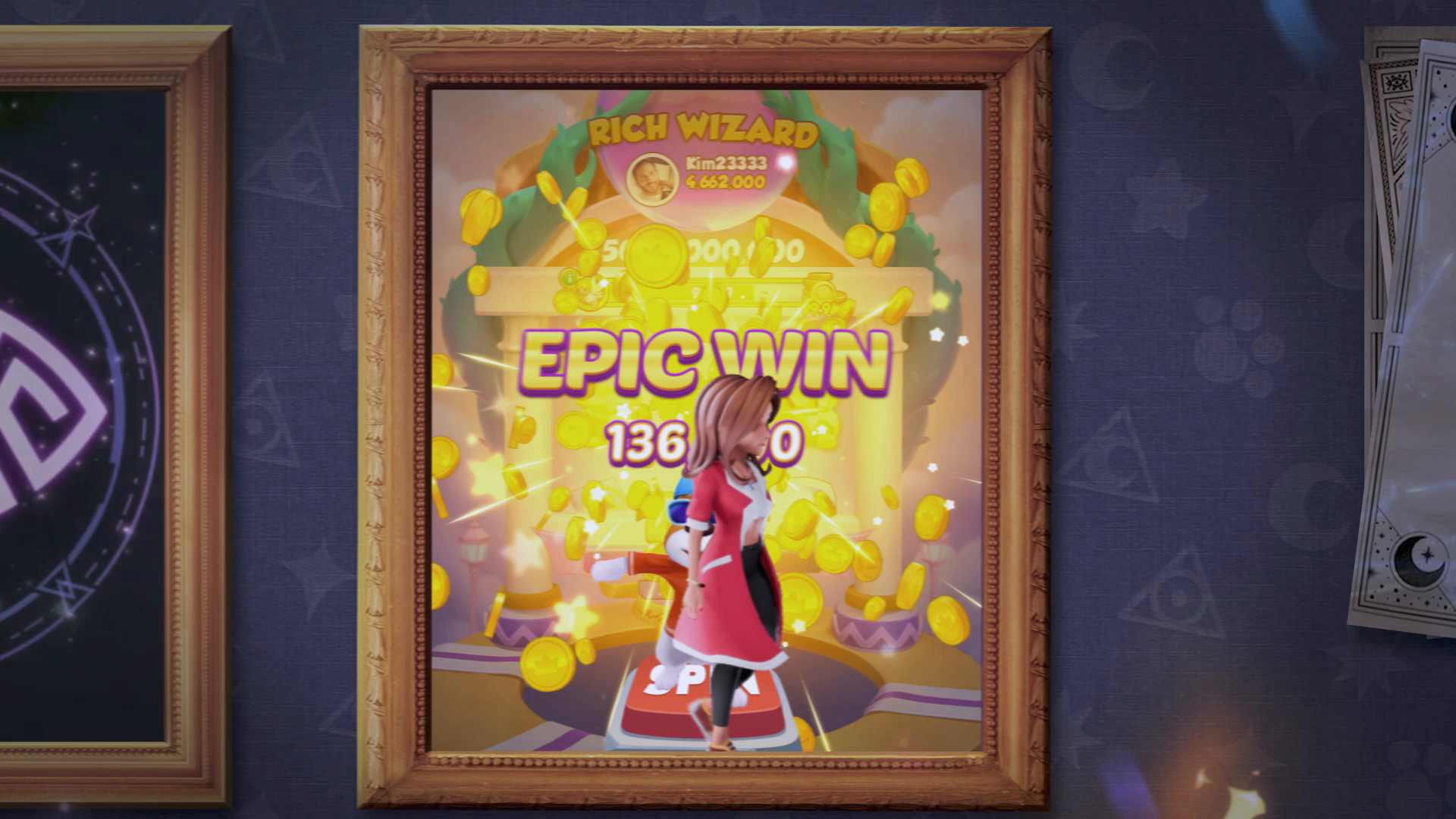 Screenshot of the video of Spin A Spell