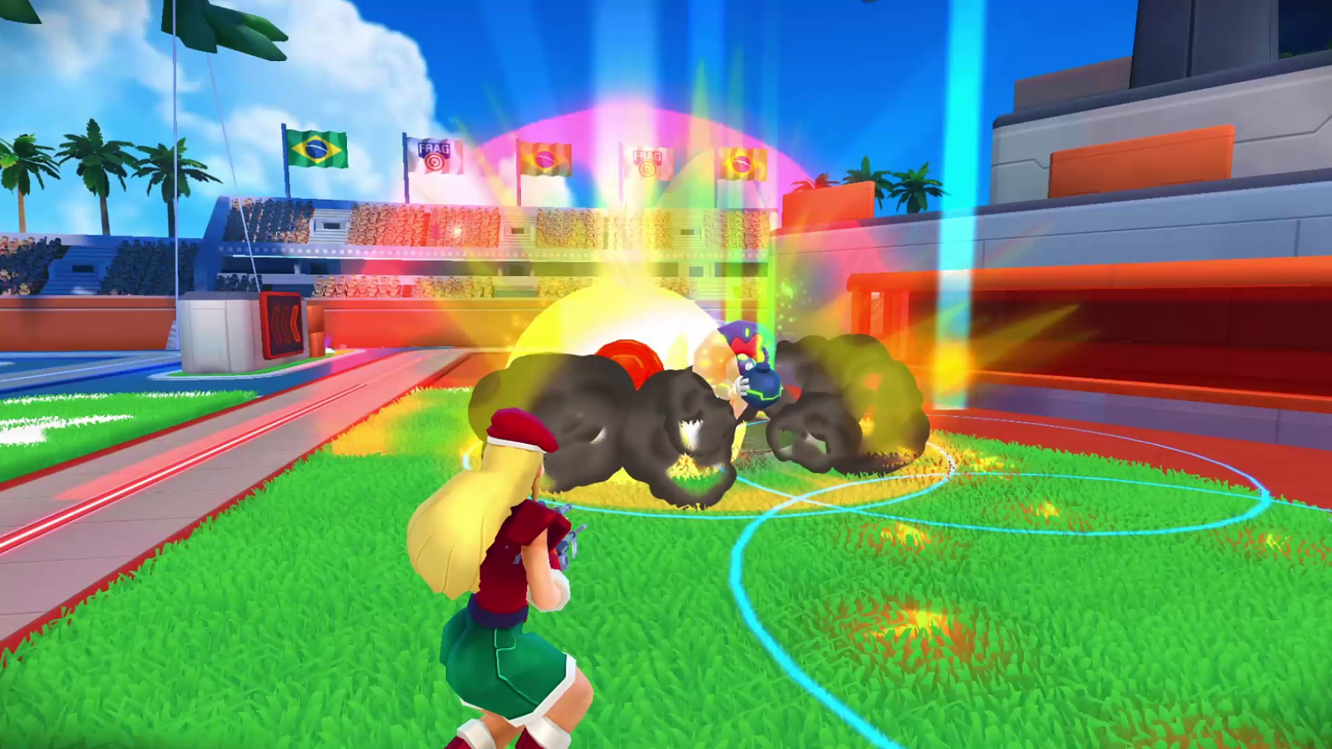 Screenshot of the video of FRAG Pro Shooter