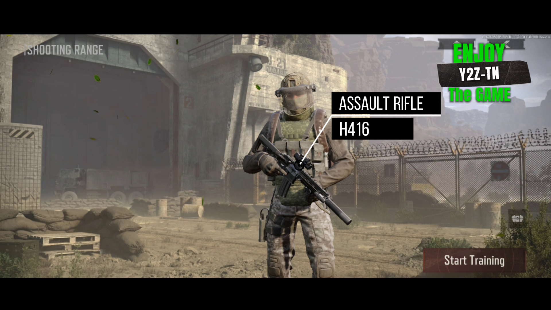 Arena Breakout Weapons / Assault rifle H416