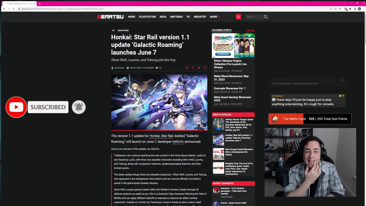 Honkai: Star Rail version 1.1 update 'Galactic Roaming' launches June 7 -  Gematsu