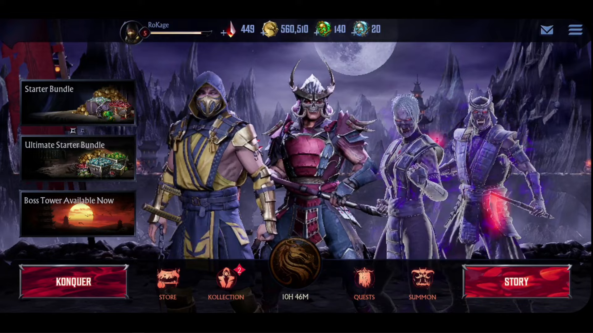 Mortal Kombat: Onslaught android iOS pre-register-TapTap