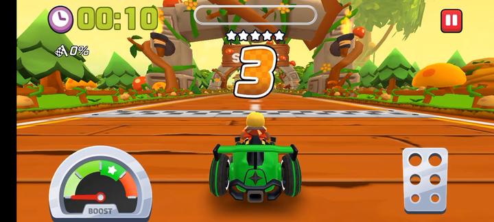 STARLIT KART RACING - NINJA KART (GREEN WOODS)
