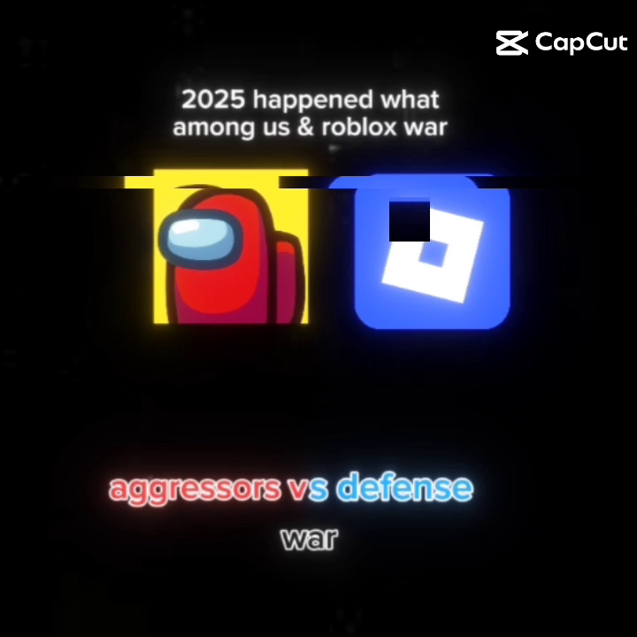 among us & roblox war 2025 happiness in what 
