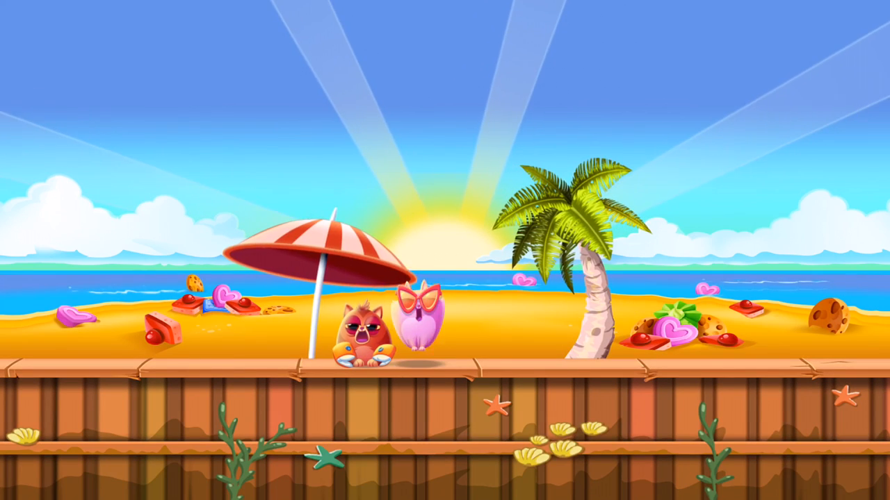 Screenshot of the video of Cookie Cats